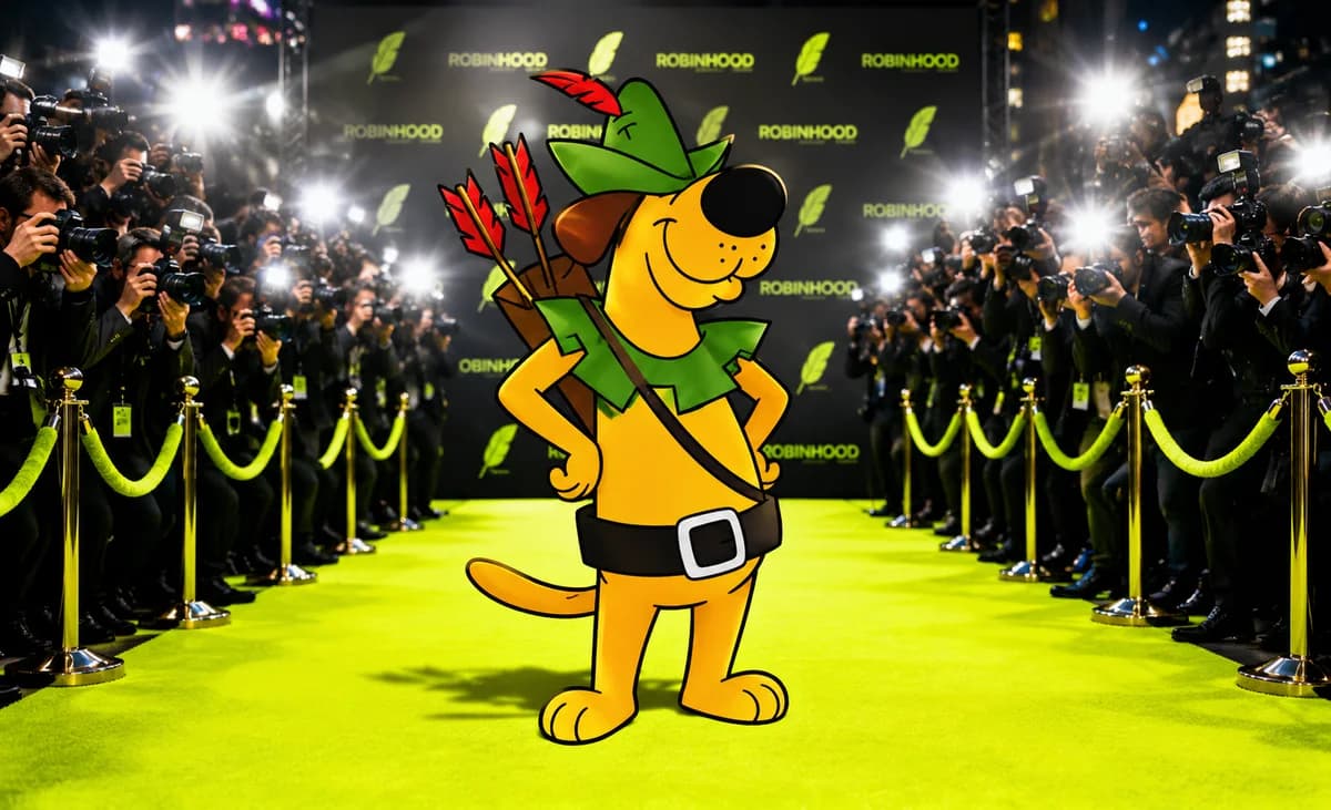 Robin Hoodnik meme illustration: Lime Carpet Premiere